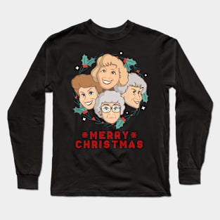 Christmas golden girls Long Sleeve T-Shirt